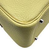 エルメス HERMES リンディミニヴェルソ Z刻 ジョーヌプッサン/ナタ シルバー金具 トリヨン レディース ショルダーバッグ