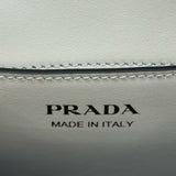 プラダ PRADA ショルダーバッグ ホワイト レザー レディース ショルダーバッグ