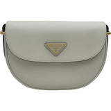 プラダ PRADA ショルダーバッグ ホワイト レザー レディース ショルダーバッグ