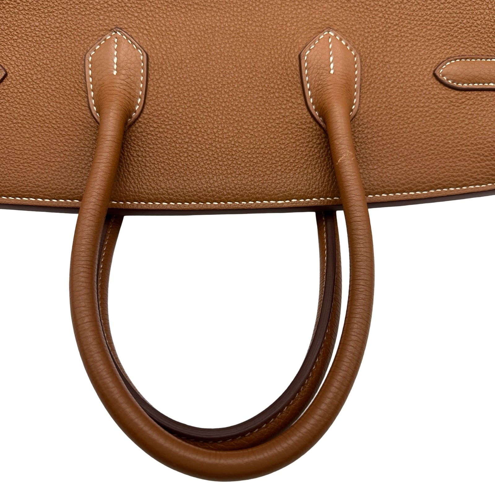 エルメス HERMES バーキン35 □M刻 ゴールド シルバー金具 トゴ