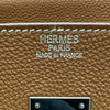 エルメス HERMES バーキン35 □M刻 ゴールド シルバー金具 トゴ レディース ハンドバッグ