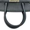 エルメス HERMES バーキン35 □N刻 ブラック シルバー金具 トゴ レディース ハンドバッグ