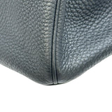 エルメス HERMES バーキン35 □N刻 ブラック シルバー金具 トゴ レディース ハンドバッグ