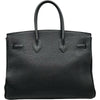 エルメス HERMES バーキン35 □F刻印 ブラック ゴールド金具 トゴ レディース ハンドバッグ