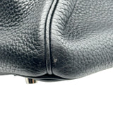 エルメス HERMES バーキン35 □N刻印　(2010年製) ブラック シルバー金具 トリヨンクレマンス レディース ハンドバッグ