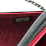 シャネル CHANEL ガブリエルドゥチェーンウォレット A84389 24番台 ブラック シルバー金具 カーフスキン レディース ショルダーバッグ