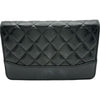 シャネル CHANEL ガブリエルドゥチェーンウォレット A84389 24番台 ブラック シルバー金具 カーフスキン レディース ショルダーバッグ
