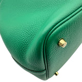 エルメス HERMES ピコタンロックMM W刻印 ヴェールモワイヤン ゴールド金具 トリヨン レディース ハンドバッグ