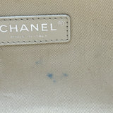 シャネル CHANEL ドーヴィル ボーリングバッグ A92750 ホワイト キャンバス/レザー レディース ショルダーバッグ