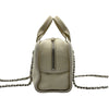 シャネル CHANEL ドーヴィル ボーリングバッグ A92750 ホワイト キャンバス/レザー レディース ショルダーバッグ