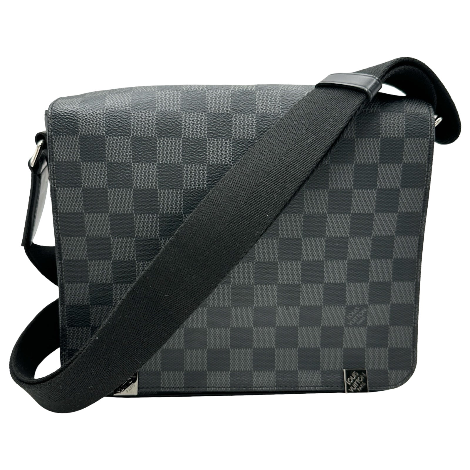 Louis Vuitton ショルダーバッグ グレー ルイ・ヴィトン LOUIS VUITTON ディストリクトPM N41260 グレー グラ