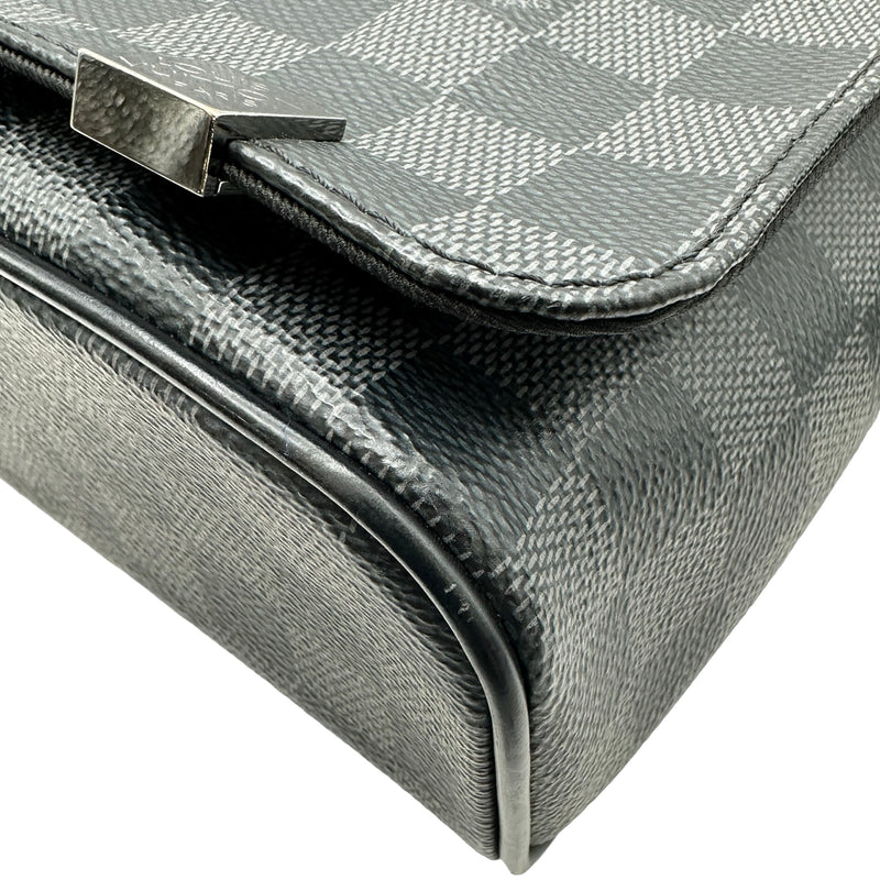 ルイ・ヴィトン LOUIS VUITTON ディストリクトPM N41260 グレー グラ