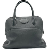 エルメス HERMES ボリード31 C刻印 ブラック シルバー金具 トリヨン レディース ハンドバッグ