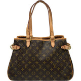 ルイ・ヴィトン LOUIS VUITTON バティニョール・オリゾンタル M51154 ブラウン モノグラムキャンバス レディース ショルダーバッグ