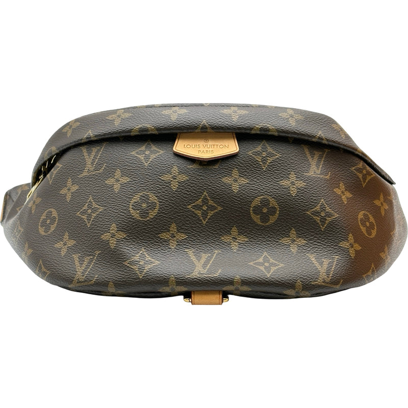 ルイ・ヴィトン LOUIS VUITTON バムバッグ M43644 ブラウン モノグラム