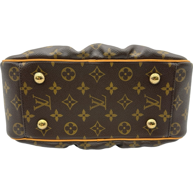 LOUIS VUITTON クララ　モノグラム　ハンドバッグ　M40057 ルイ・ヴィトン LOUIS VUITTON クララ M40057 ブラウン モノグラム