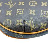 ルイ・ヴィトン LOUIS VUITTON ポシェット・クロワッサン M51510 ブラウン モノグラム レディース ハンドバッグ
