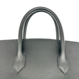 エルメス HERMES バーキン35 □B刻印 ブラック ゴールド金具 アルデンヌ レディース ハンドバッグ