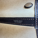 エルメス HERMES ガーデンパーティPM　 アイボリー/ブラウン シルバー金具 トワルアッシュ レディース トートバッグ