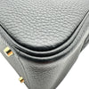 エルメス HERMES リンディミニ W刻印 ブラック ゴールド金具 トリヨン レディース ショルダーバッグ