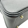 エルメス HERMES リンディミニ W刻印 ブラック ゴールド金具 トリヨン レディース ショルダーバッグ