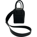 エルメス HERMES リンディミニ W刻印 ブラック ゴールド金具 トリヨン レディース ショルダーバッグ