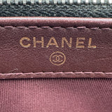 シャネル CHANEL マトラッセチェーンウォレット 28番台 ブラック キャビアスキン レディース ショルダーバッグ