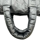シャネル CHANEL コココクーントートMM A47107 13番台 ブラック シルバー金具 ラム レディース トートバッグ
