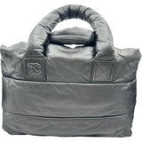 シャネル CHANEL コココクーントートMM A47107 13番台 ブラック シルバー金具 ラム レディース トートバッグ