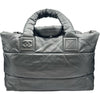 シャネル CHANEL コココクーントートMM A47107 13番台 ブラック シルバー金具 ラム レディース トートバッグ