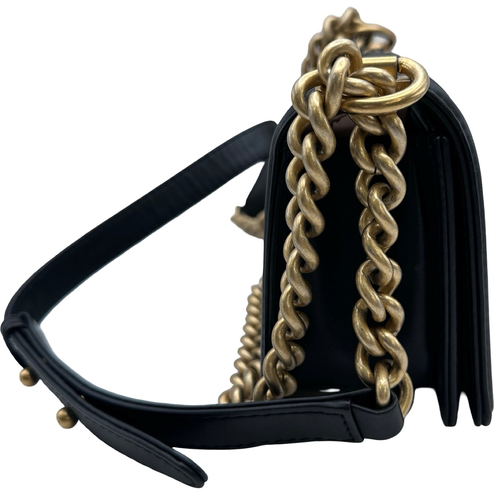 シャネル CHANEL ボーイシャネル20 A67085 ブラック ゴールド金具 キャビアスキン レディース ショルダーバッグ シャネル CHANEL ボーイシャネル20 A67085 29番台 ブラック×ゴールド