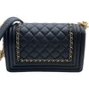シャネル CHANEL ボーイシャネル20 A67085 29番台 ブラック×ゴールド金具 ラムスキン レディース ショルダーバッグ