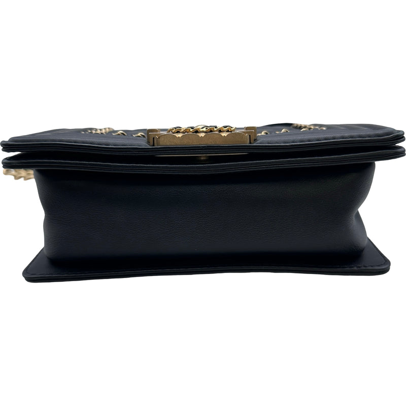 シャネル CHANEL ボーイシャネル20 A67085 29番台 ブラック×ゴールド