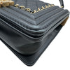 シャネル CHANEL ボーイシャネル20 A67085 29番台 ブラック×ゴールド金具 ラムスキン レディース ショルダーバッグ