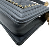 シャネル CHANEL ボーイシャネル20 A67085 29番台 ブラック×ゴールド金具 ラムスキン レディース ショルダーバッグ