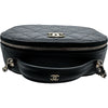 シャネル CHANEL マトラッセ チェーンショルダー ブラック×ゴールド金具 キャビアスキン レディース ショルダーバッグ