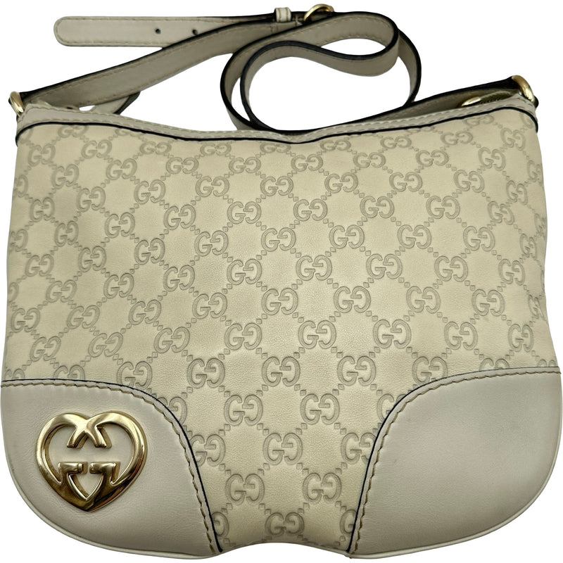 グッチ GUCCI ラブリーハートショルダー 257072 ホワイト グッチシマ