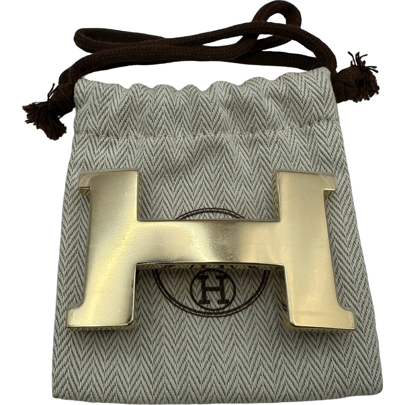 エルメス HERMES Hベルト 95cm U刻 ブラック/プルードプリュス