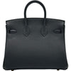 エルメス HERMES バーキン25 K刻 ブラック ゴールド金具 トゴ レディース ハンドバッグ
