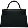 エルメス HERMES ミニケリー2 外縫い G刻 ブラック ゴールド金具 エプソン レディース ショルダーバッグ