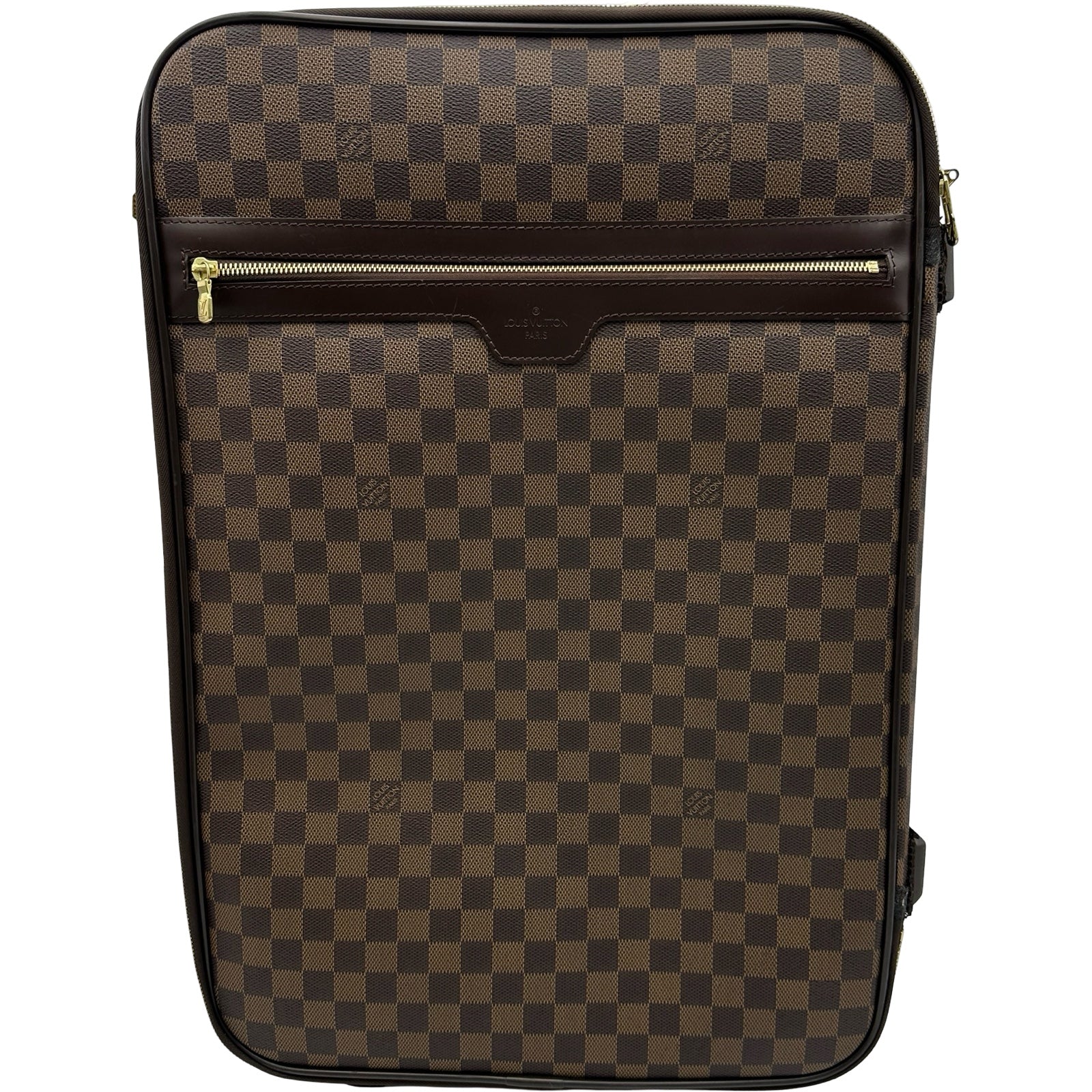 極美品 ルイヴィトン■ダミエ ペガス55 N23294 レザー スーツケース ルイ・ヴィトン LOUIS VUITTON ペガス55 N23294 ブラウン ダミエ ユニ