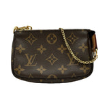 ルイ・ヴィトン LOUIS VUITTON ミニポシェット・アクセソワール M58009 ブラウン モノグラム レディース ポーチ