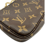 ルイ・ヴィトン LOUIS VUITTON ミニポシェット・アクセソワール M58009 ブラウン モノグラム レディース ポーチ