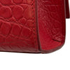 サンローラン SAINT LAURENT ケイト チェーンショルダー 452159 レッド クロコ型押し レディース ショルダーバッグ