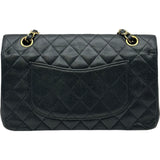シャネル CHANEL マトラッセ25 A01112 12番台 ブラック ゴールド金具 キャビア レディース ショルダーバッグ