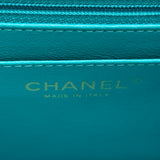 シャネル CHANEL ミニマトラッセ17 A35200 50番台 グリーン キャビア レディース ショルダーバッグ