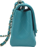 シャネル CHANEL ミニマトラッセ17 A35200 50番台 グリーン キャビア レディース ショルダーバッグ