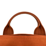 エルメス HERMES アカプルコサックアド オレンジ シルバー金具 トワル レディース リュック・デイパック
