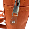 エルメス HERMES アカプルコサックアド オレンジ シルバー金具 トワル レディース リュック・デイパック