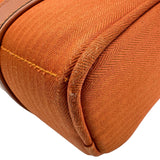エルメス HERMES アカプルコサックアド オレンジ シルバー金具 トワル レディース リュック・デイパック
